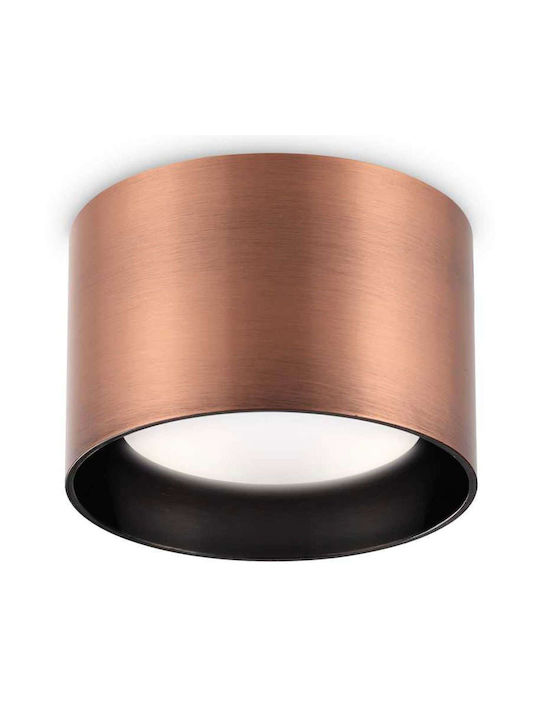Ideal Lux Einzel LED Spot in Kupfer Farbe