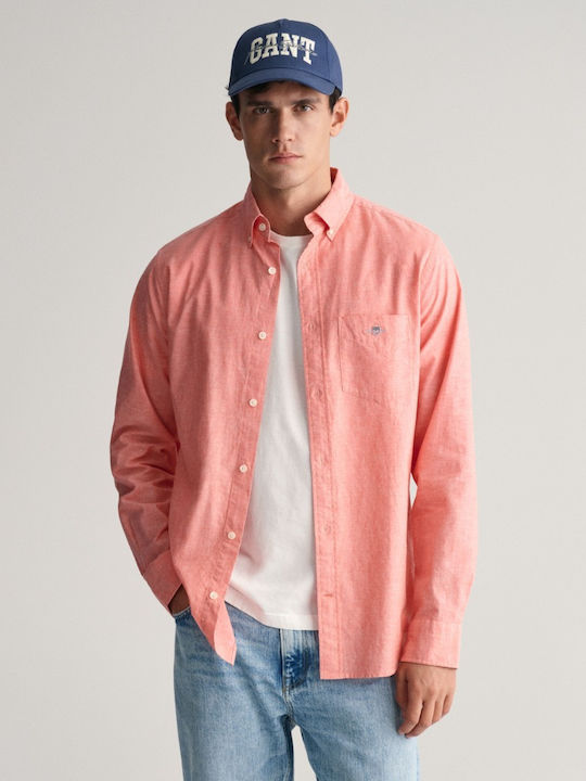 Gant Men's Shirt Pink