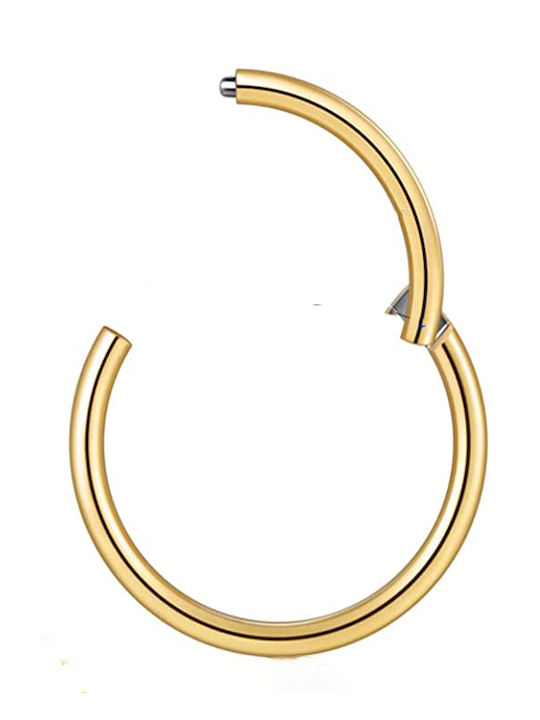 Septum Nose Piercing from Gold Plated Steel
