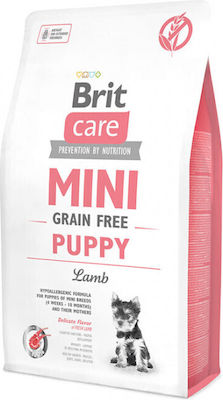 Brit Care 0.4kg Dry Food for Puppies of Small Breeds with Lamb