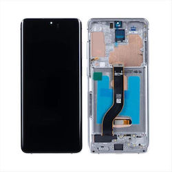 Ecran OLED cu Cadru pentru S20 Plus G985F, S20 Plus 5G G986F, S20 Plus 5G G986F (Alb) Ecran OLED cu Cadru pentru S20 Plus G985F, S20 Plus 5G G986F, S20 Plus 5G G986F (Alb)