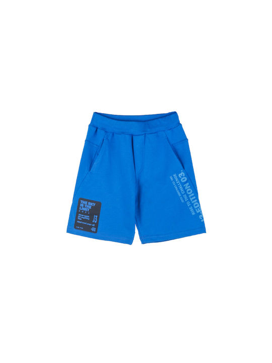 Joyce Kids Shorts/Bermuda Fabric Blue Roulette