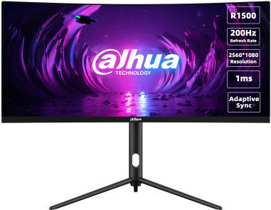 Dahua LM30-E330CA Ultrawide VA Curved Gaming Monitor 30" FHD 2560x1080 200Hz με Χρόνο Απόκρισης 1ms GTG
