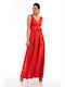 Bellino Maxi Φόρεμα Κόκκινο