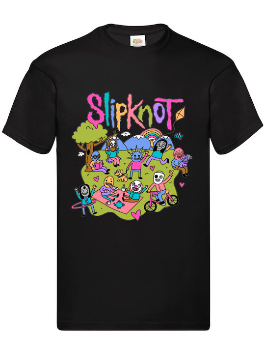 Fruit of the Loom Slipknot T-shirt Slipknot Schwarz Baumwolle