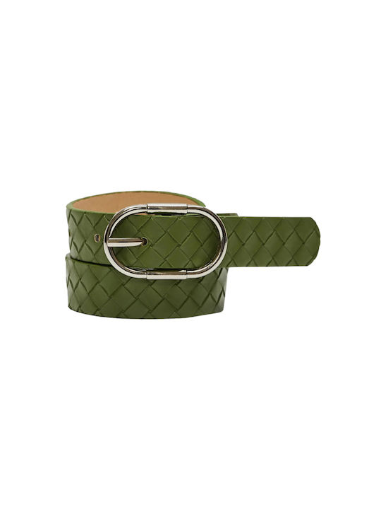 Funky Buddha Women's Belt Green