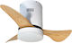 Inlight Elsinor Deckenventilator 56cm mit Leuch...