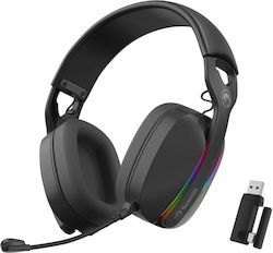 Marvo HG9086W Fără fir Peste ureche Gaming Headset cu conexiune Bluetooth Negru