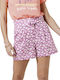 C'est Beau La Vie Women's High-waisted Shorts Lila