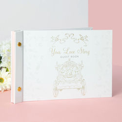 Disney Happily Ever After Cinderella & Prince Guest Book 6406 5017224891289 Σημειωματάρια