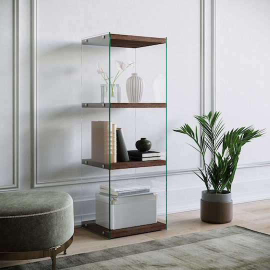 Bibliothek Walnuss 40x35x120cm