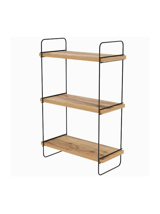 Shelf Wall Pulalis Pine 40x20x66cm