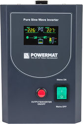 Powermat PM-UPS-1000MP UPS Line-Interactive 1000VA 800W cu 2 Schuko Prize