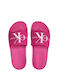 Calvin Klein Slides în Fuchsia Culore