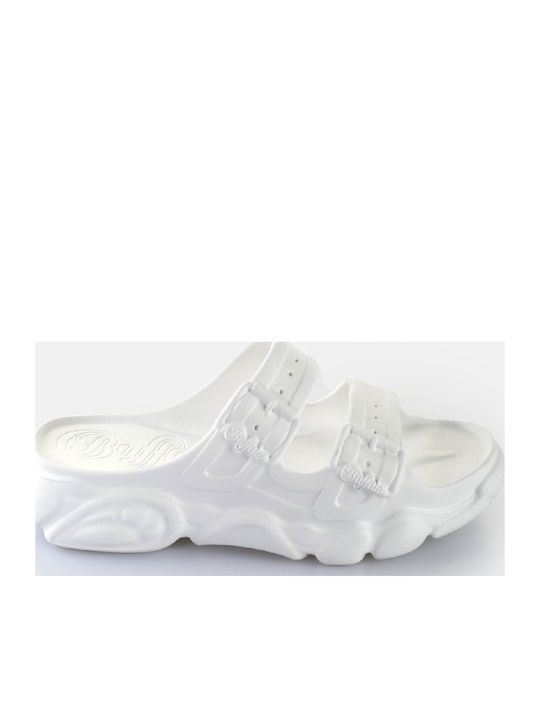 Buffalo Flip Flops White