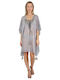 Aquablue Damen Kaftan Strand Gray