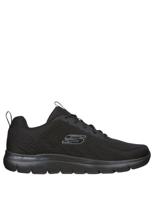 Skechers Lace-up Memory Foam Ανδρικά Αθλητικά Π...