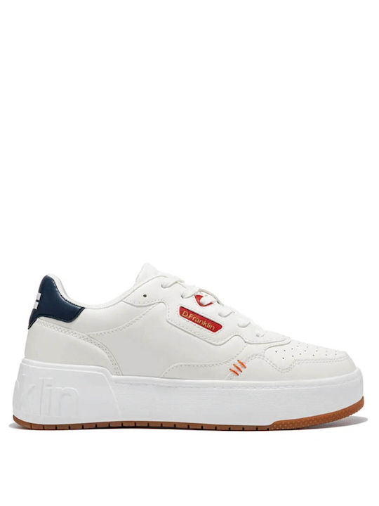 D.Franklin Court Sneakers White