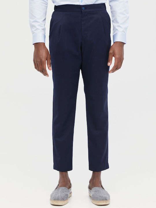 Pantaloni cu Croială Slim Blue