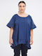 Women's Tunic Dress Light Blue