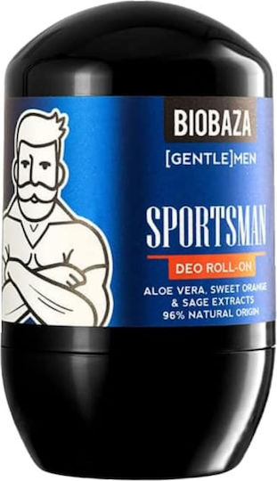 Biobaza Sportsman Deodorant sub formă de Roll-On Fără aluminiu