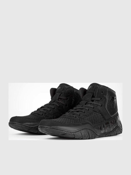 Venum Wrestling Shoes Black