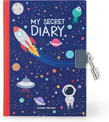 Notepad Lock Legami Space notebook