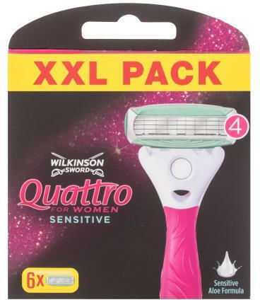 Wilkinson Sword Women Replacement Blades for Sensitive Skin 6pcs