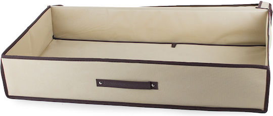 Aufbewahrungsbox für Kleidung / Gürtel / Socken in Ecru Farbe 80x40x15cm 1Stück