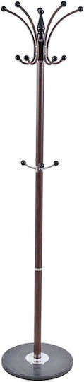 Ankor Cuiere de podea Metal Maro 40x40x181cm