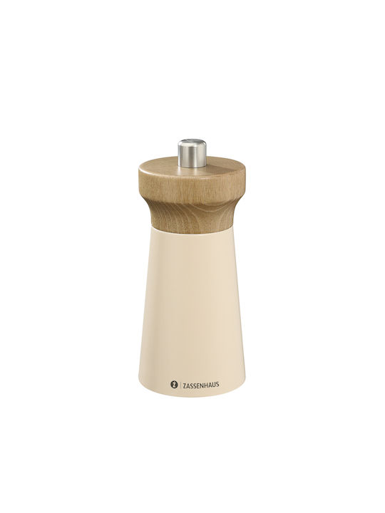 Zassenhaus Set Manual Râșnițe Condimente din Lemn în Culoare Bej 12cm 1buc