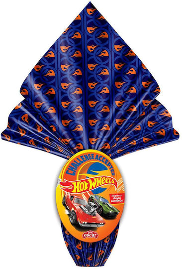 Oscar Hot Wheels Easter Chocolate Egg Milk 80gr