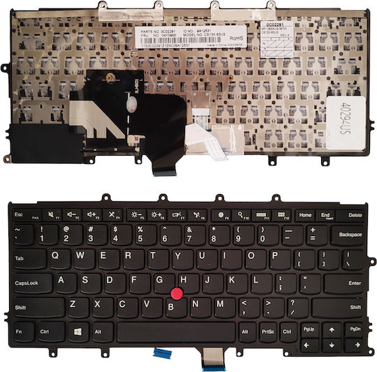 Keyboard Laptop Keyboard Iibm-lenovo Thinkpad X230s X240 X240s X250 X260 01av540 Ref.40294us