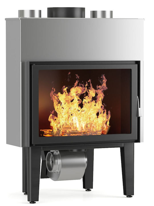 Thermiki ATS Stable Air 900 Kaminofen Holz Warmluft 19.95kW Gerade mit Schranktüren