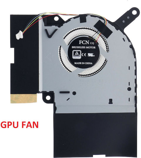 Laptop Fan Gpu Cooling Fan Rog Strix G17 G712lw-ev002t 13nr01n0p08012 6033b0083701 Code 80700