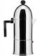 Alessi Μπρίκι Espresso 6cups Inox Λευκό