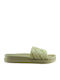 Women's Flat Sandals in Beige Color