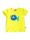 Kids Top Short-sleeved Yellow