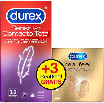 Pachet Total Contact 12 unități Real Feel 3 unități