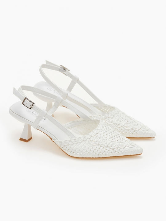 Issue Fashion White Heels