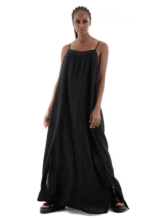 August Maxi Rochie Negru