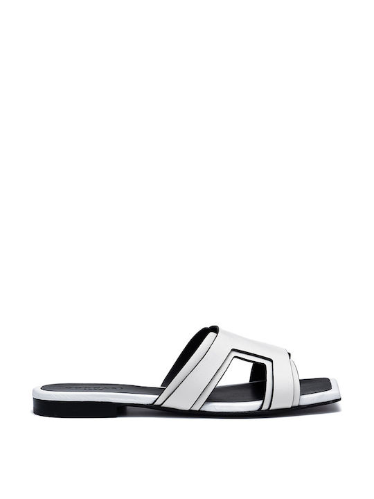 Perlapura Leather Women's Sandals White