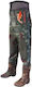Tradesor Waterproof Fishing Pants with Waders