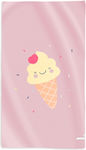 Saro Kids Beach Towel Pink 160x90cm