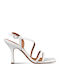 Leather Sandals White