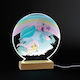 Tabletop Plexiglass Led Base Lamp Mermaid 25cm ...