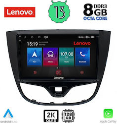 Lenovo Car-Audiosystem für Opel Karl 2014-2019 (Bluetooth/USB/AUX/WiFi/GPS/Apple-Carplay/Android-Auto) mit Touchscreen 10"