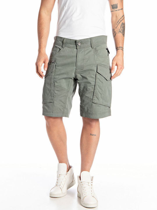 Replay Men's Shorts Khaki