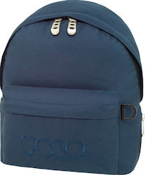 Mini Σχολική Τσάντα Πλάτης Νηπιαγωγείου σε Μπλε χρώμα 9-01-067-5000