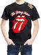 Kinderoberteile T-Shirt Schwarz Rolling Stones